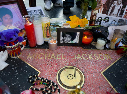 Michael Jackson, Walk of fame Star Michael Jackson, Walk of fame Star